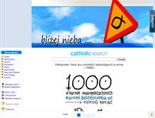 Tablet Screenshot of blizejnieba.pl